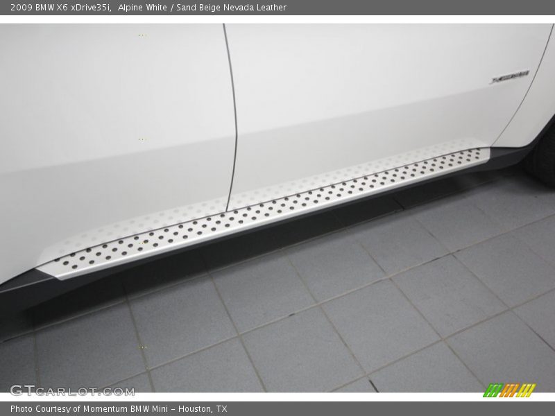Alpine White / Sand Beige Nevada Leather 2009 BMW X6 xDrive35i