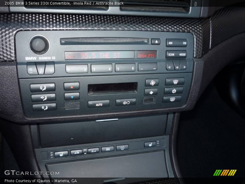 Imola Red / Anthracite Black 2005 BMW 3 Series 330i Convertible