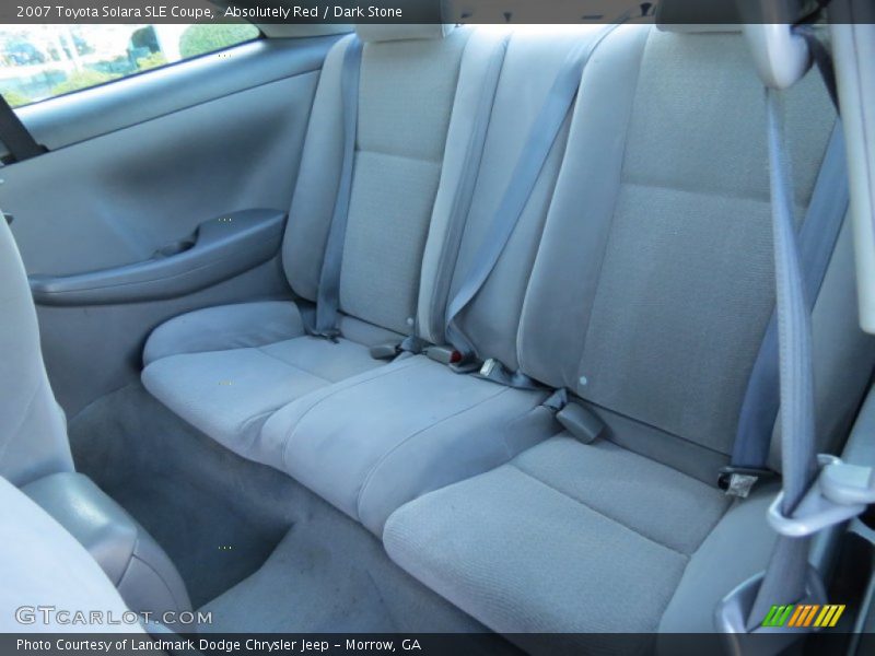 Absolutely Red / Dark Stone 2007 Toyota Solara SLE Coupe