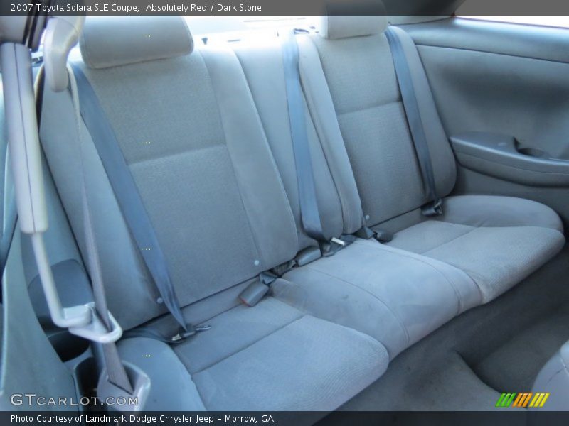 Absolutely Red / Dark Stone 2007 Toyota Solara SLE Coupe