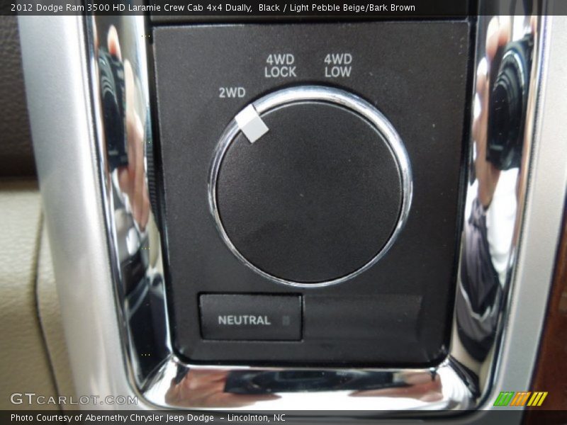 Controls of 2012 Ram 3500 HD Laramie Crew Cab 4x4 Dually