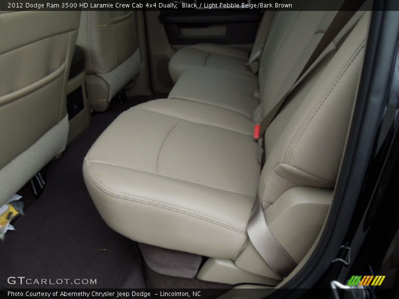 Black / Light Pebble Beige/Bark Brown 2012 Dodge Ram 3500 HD Laramie Crew Cab 4x4 Dually