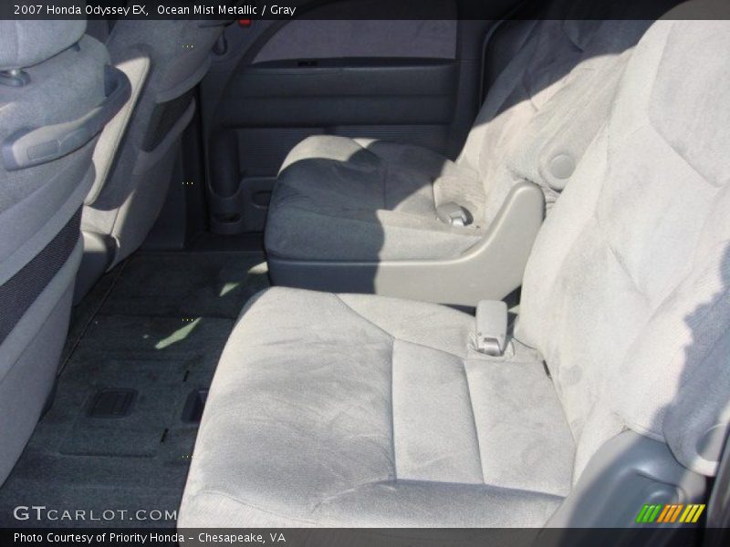 Ocean Mist Metallic / Gray 2007 Honda Odyssey EX