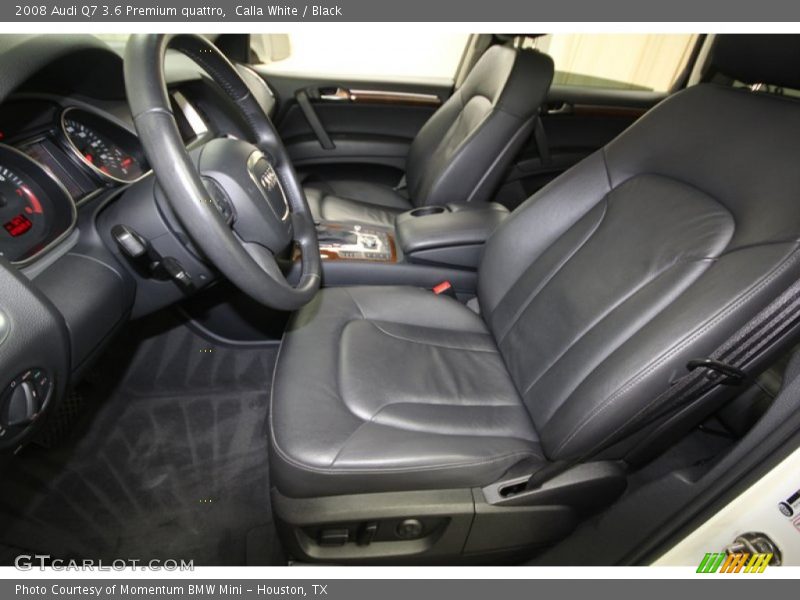 Calla White / Black 2008 Audi Q7 3.6 Premium quattro