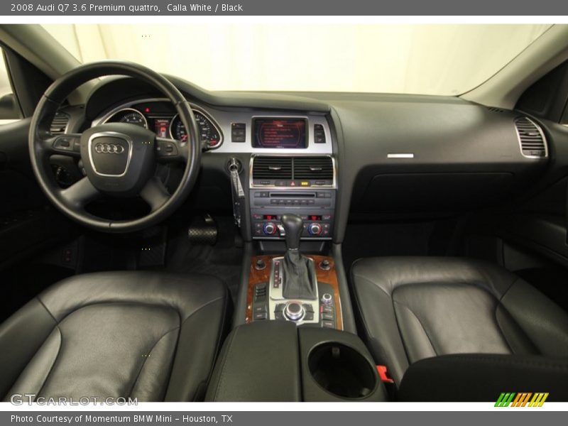 Calla White / Black 2008 Audi Q7 3.6 Premium quattro