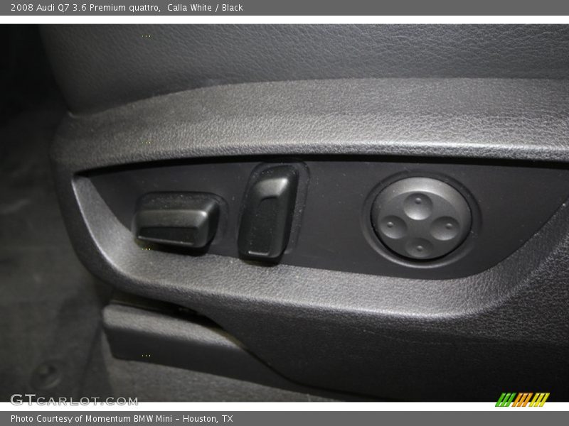 Calla White / Black 2008 Audi Q7 3.6 Premium quattro