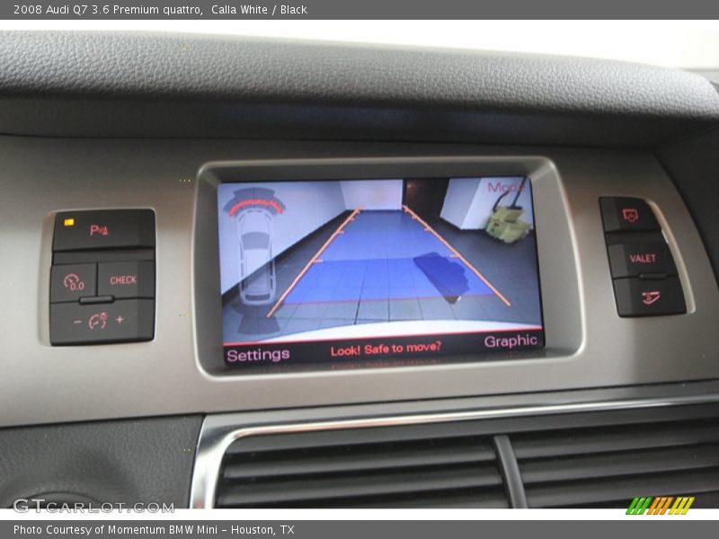 Calla White / Black 2008 Audi Q7 3.6 Premium quattro