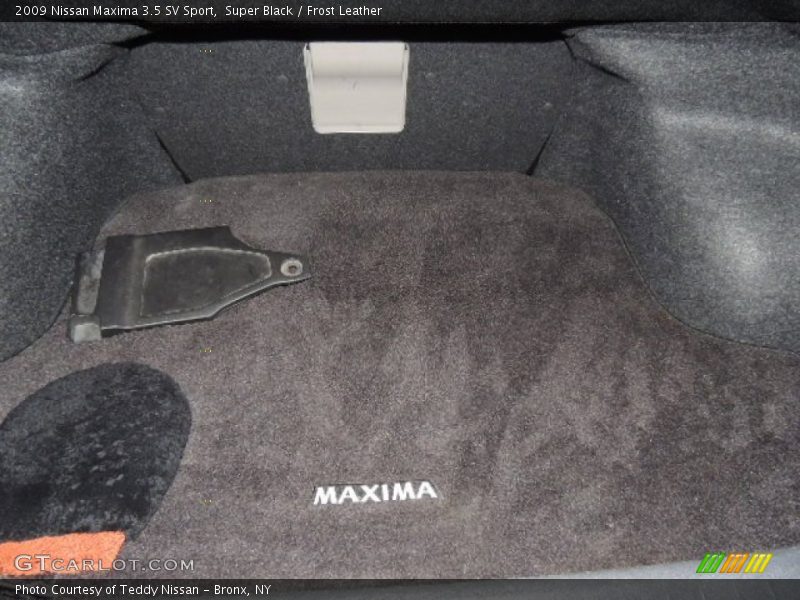 Super Black / Frost Leather 2009 Nissan Maxima 3.5 SV Sport