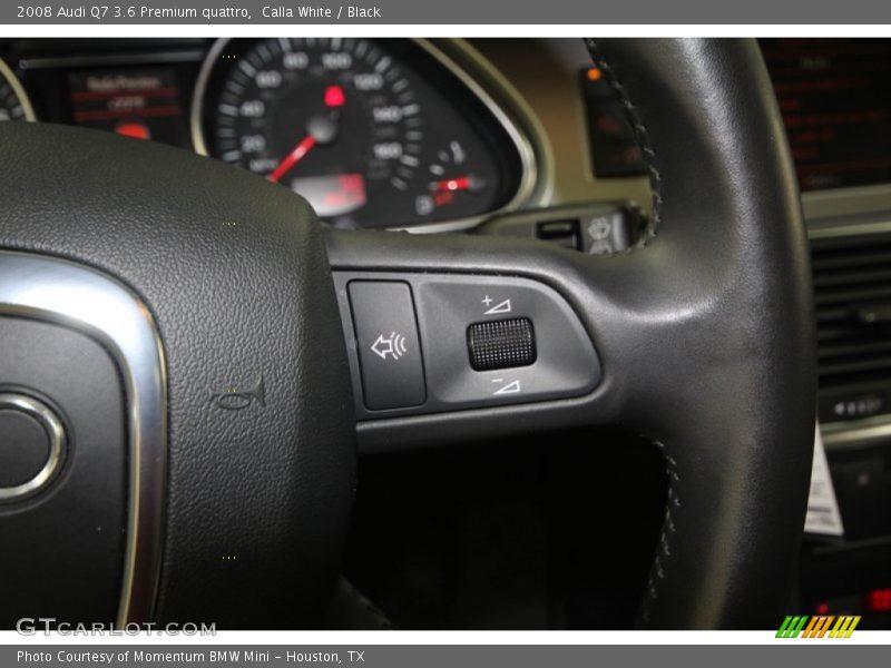 Calla White / Black 2008 Audi Q7 3.6 Premium quattro
