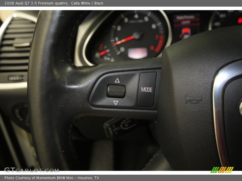 Calla White / Black 2008 Audi Q7 3.6 Premium quattro