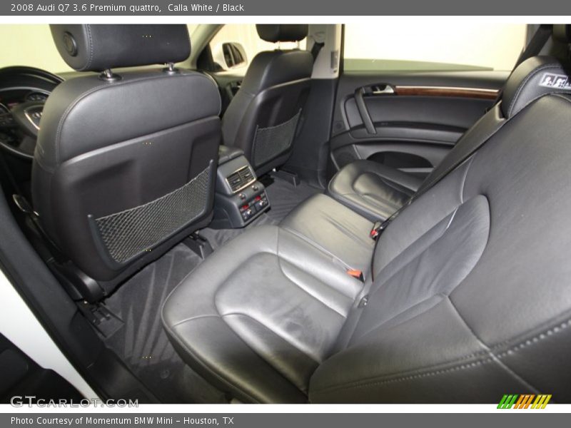Calla White / Black 2008 Audi Q7 3.6 Premium quattro