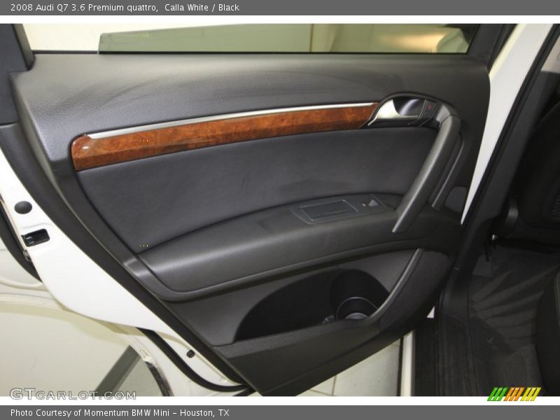 Calla White / Black 2008 Audi Q7 3.6 Premium quattro