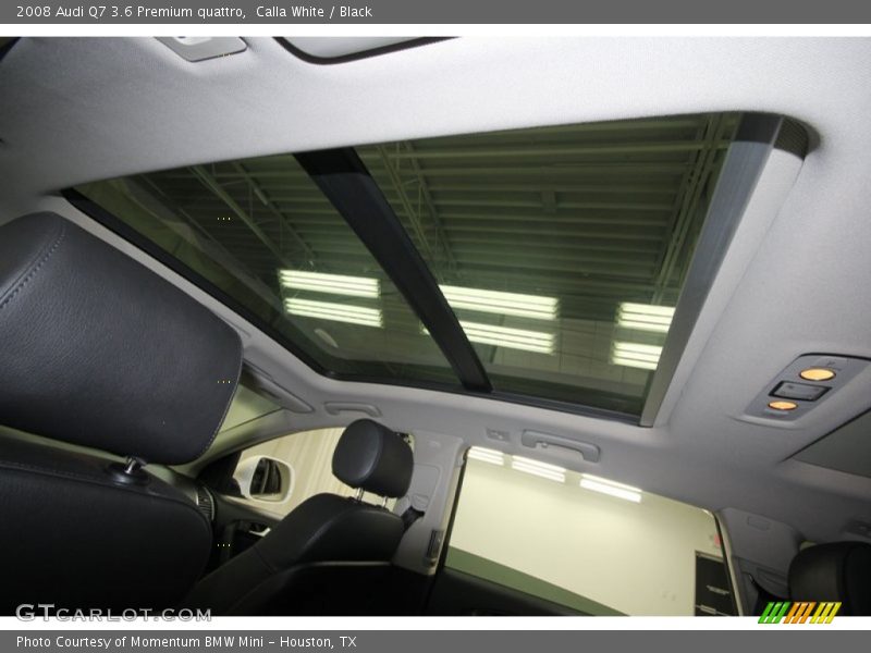 Calla White / Black 2008 Audi Q7 3.6 Premium quattro