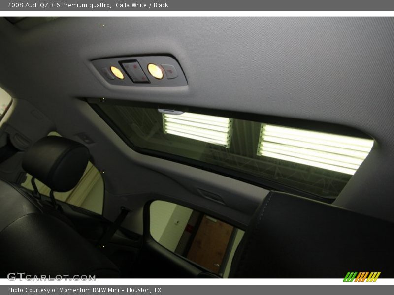 Calla White / Black 2008 Audi Q7 3.6 Premium quattro