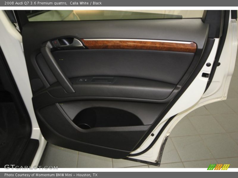 Calla White / Black 2008 Audi Q7 3.6 Premium quattro