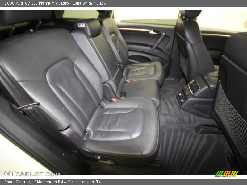 Calla White / Black 2008 Audi Q7 3.6 Premium quattro
