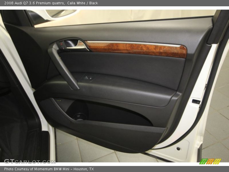 Calla White / Black 2008 Audi Q7 3.6 Premium quattro