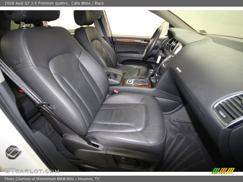 Calla White / Black 2008 Audi Q7 3.6 Premium quattro