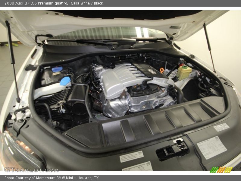 Calla White / Black 2008 Audi Q7 3.6 Premium quattro