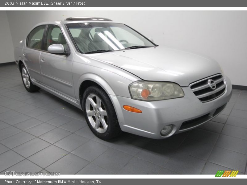 Sheer Silver / Frost 2003 Nissan Maxima SE