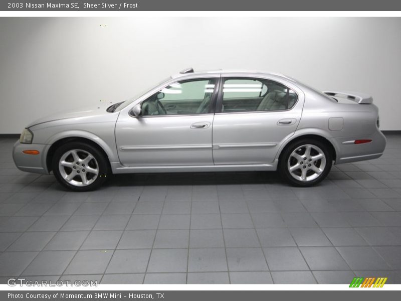 Sheer Silver / Frost 2003 Nissan Maxima SE
