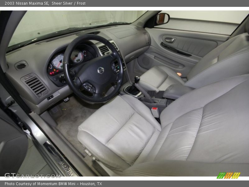 Sheer Silver / Frost 2003 Nissan Maxima SE