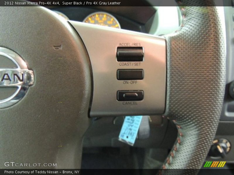 Super Black / Pro 4X Gray Leather 2012 Nissan Xterra Pro-4X 4x4