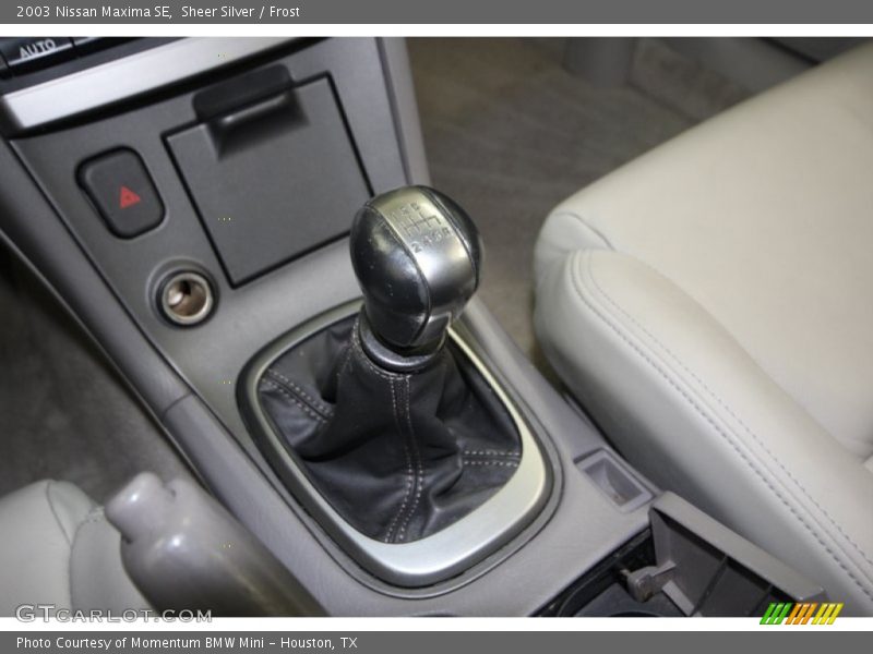 Sheer Silver / Frost 2003 Nissan Maxima SE