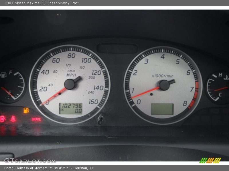 Sheer Silver / Frost 2003 Nissan Maxima SE