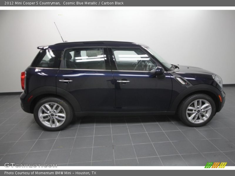 Cosmic Blue Metallic / Carbon Black 2012 Mini Cooper S Countryman
