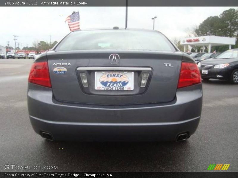 Anthracite Metallic / Ebony 2006 Acura TL 3.2