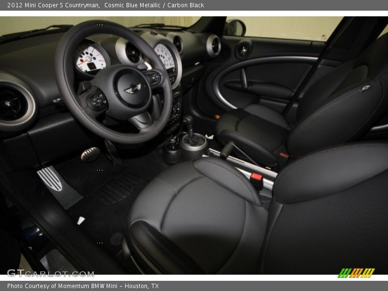 Cosmic Blue Metallic / Carbon Black 2012 Mini Cooper S Countryman