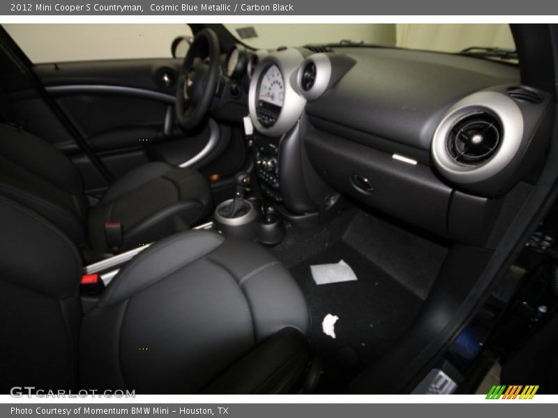 Cosmic Blue Metallic / Carbon Black 2012 Mini Cooper S Countryman