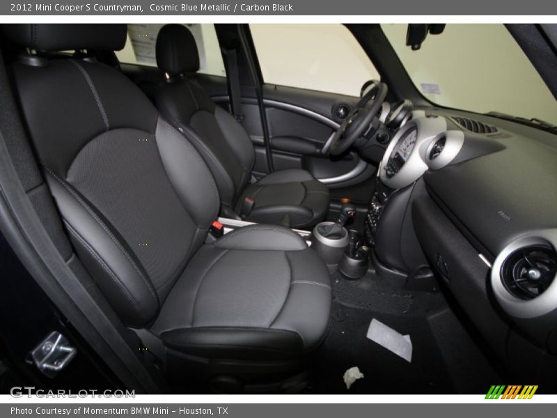 Cosmic Blue Metallic / Carbon Black 2012 Mini Cooper S Countryman