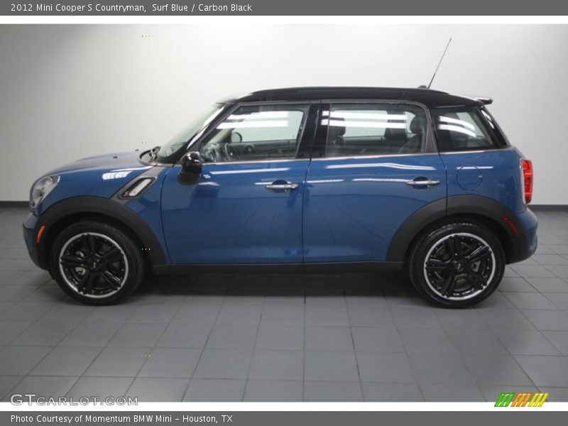  2012 Cooper S Countryman Surf Blue