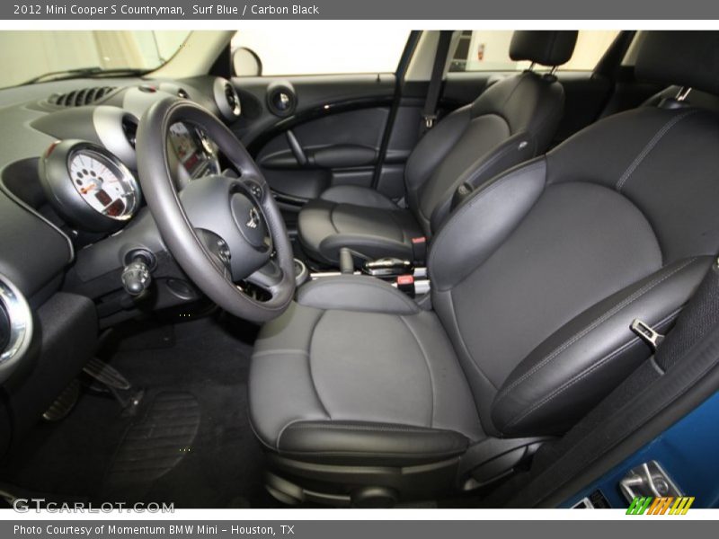 Surf Blue / Carbon Black 2012 Mini Cooper S Countryman