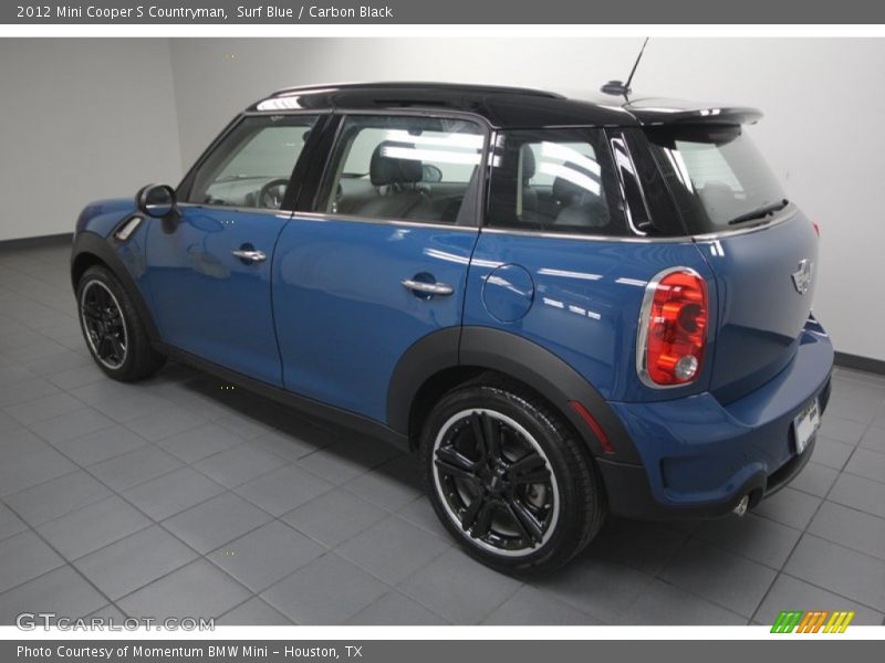 Surf Blue / Carbon Black 2012 Mini Cooper S Countryman