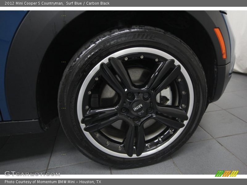Surf Blue / Carbon Black 2012 Mini Cooper S Countryman