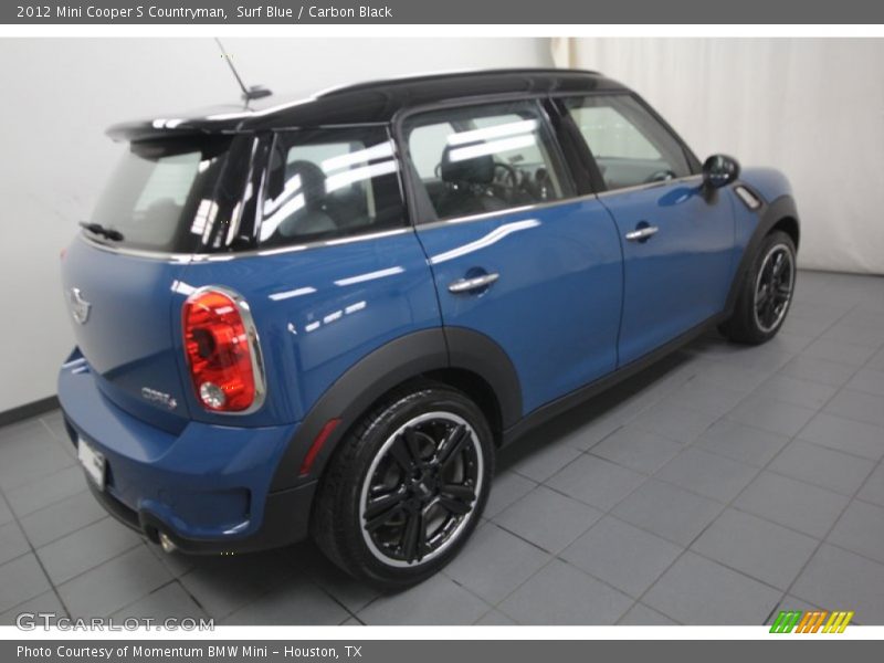 Surf Blue / Carbon Black 2012 Mini Cooper S Countryman