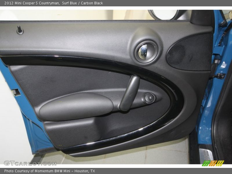 Surf Blue / Carbon Black 2012 Mini Cooper S Countryman