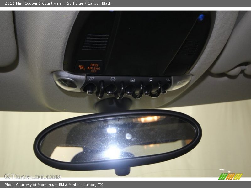 Surf Blue / Carbon Black 2012 Mini Cooper S Countryman