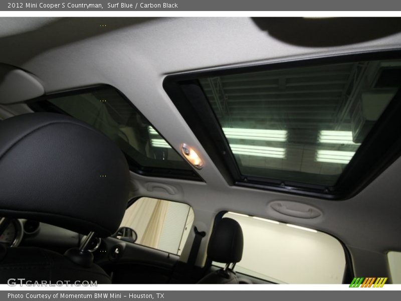 Surf Blue / Carbon Black 2012 Mini Cooper S Countryman