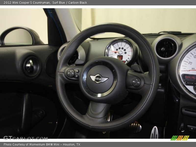 Surf Blue / Carbon Black 2012 Mini Cooper S Countryman