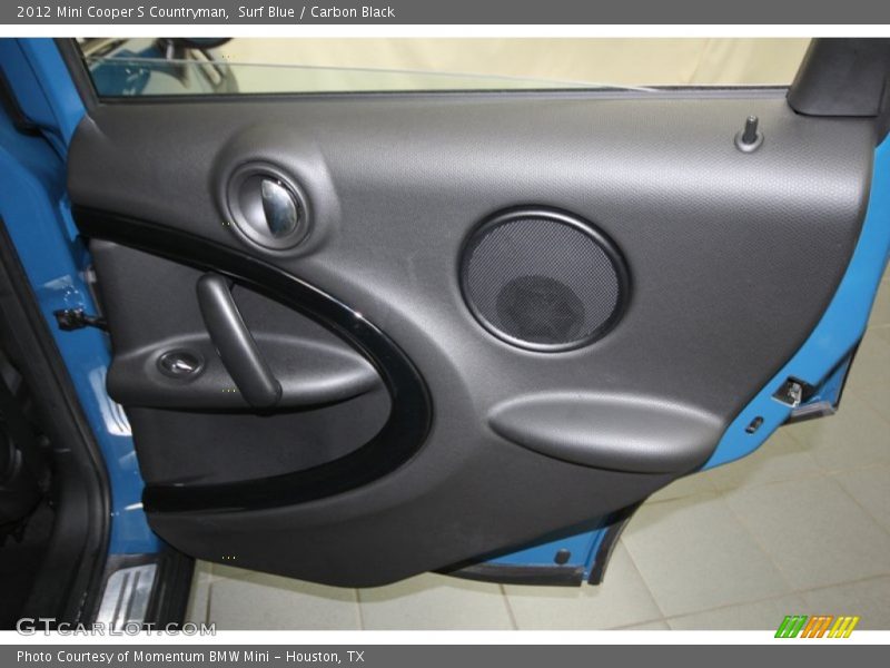 Surf Blue / Carbon Black 2012 Mini Cooper S Countryman