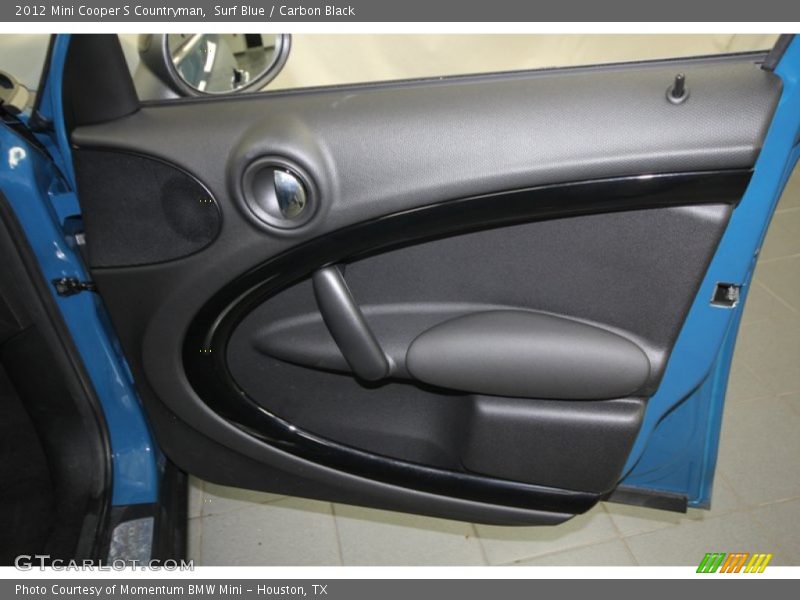 Surf Blue / Carbon Black 2012 Mini Cooper S Countryman
