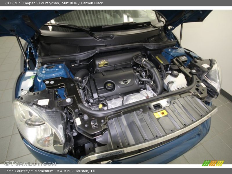 Surf Blue / Carbon Black 2012 Mini Cooper S Countryman