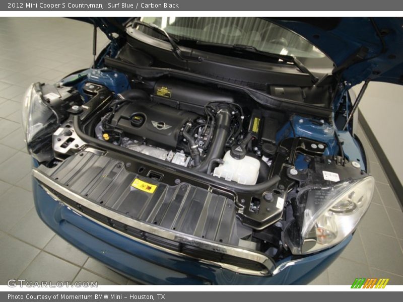 Surf Blue / Carbon Black 2012 Mini Cooper S Countryman