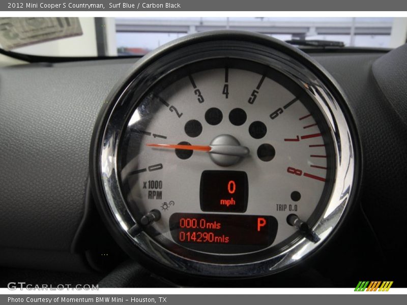 Surf Blue / Carbon Black 2012 Mini Cooper S Countryman