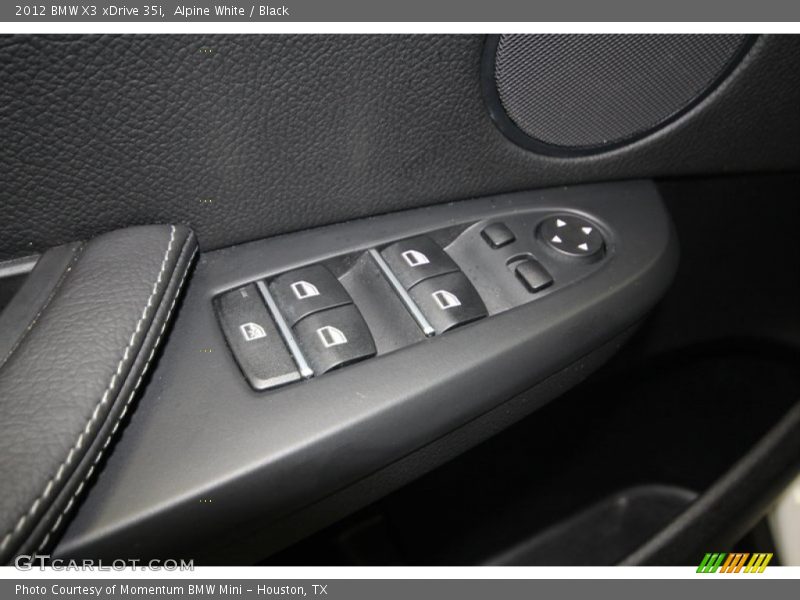 Alpine White / Black 2012 BMW X3 xDrive 35i