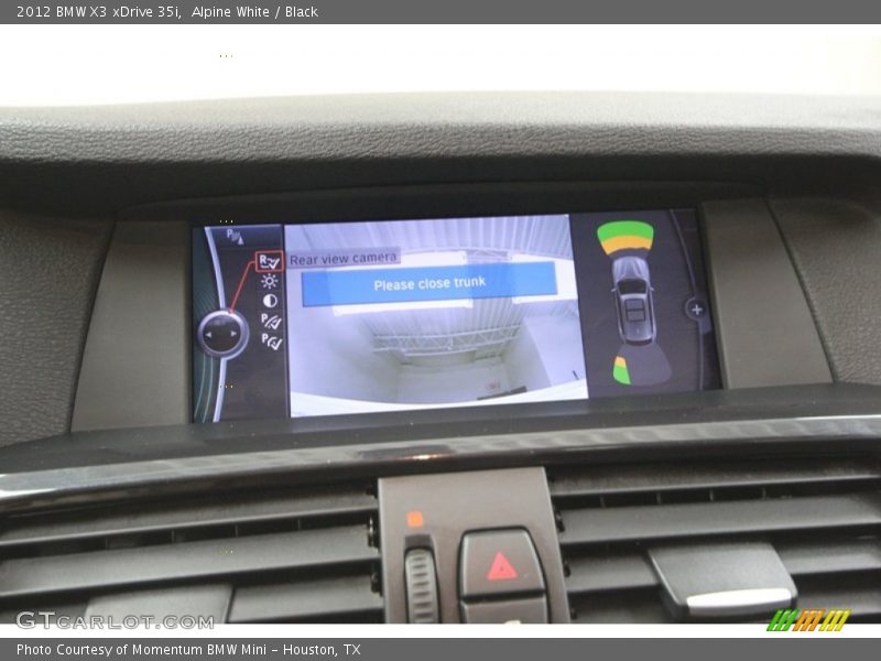 Alpine White / Black 2012 BMW X3 xDrive 35i